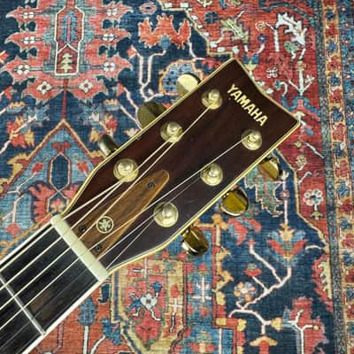 Yamaha L6 Solid Top Dreadnought w/Hard Case - 1982 image 3