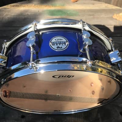 PDP Concept Maple Snare Drum - 5.5 x 14 Indigo blue burst lacquer image 3