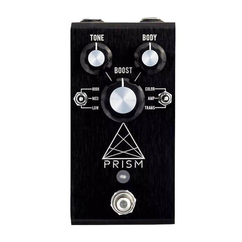 Jackson Audio Prism Buffer Boost Preamp EQ Pedal Black image 1