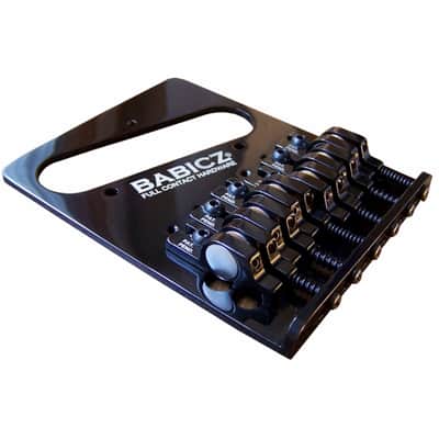 Babicz Full Contact Hardware Tele Bridge, Black image 1