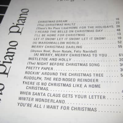 Columbia Publications Christmas Gold Flute and Piano 2 Book Set 65 Pages Vintage from 1975 image 7