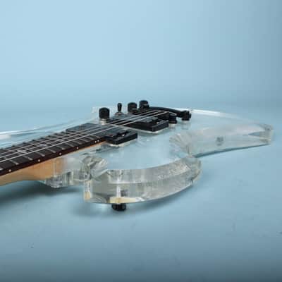 B.C. Rich Mockingbird Acrylic Limited Edition Electric Guitar Clear image 7