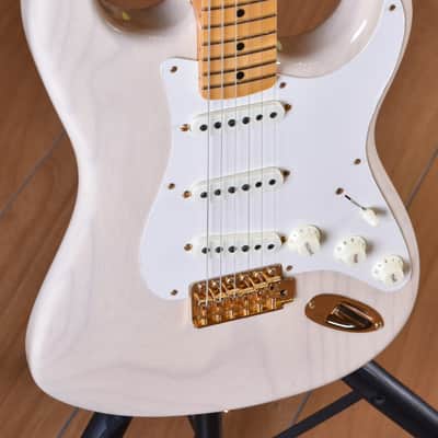 Fender Custom Shop Stratocaster 1957 Vintage Custom Aged White Blonde image 10