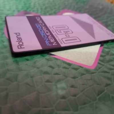ROLAND PN-D50-00 MEMORY CARD DATA ROM For SYNTH MODULE D550 KEYBOARD D50 FACTORY PRESETS image 4