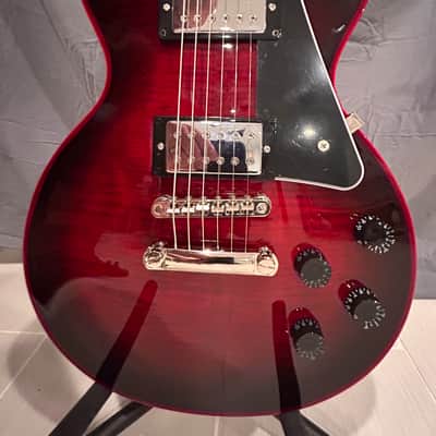 Epiphone Les Paul Custom Widow 2025 - Red Burst image 1