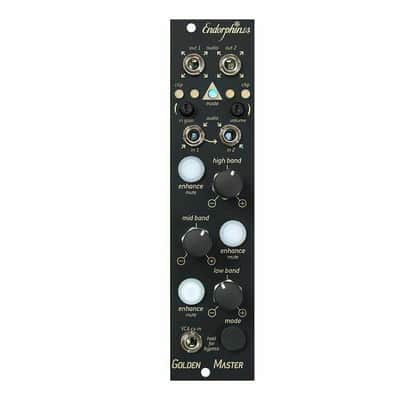 Endorphin.es Golden Master Multi-band EQ/Compressor/Mid-Side Processing Module (black) image 1