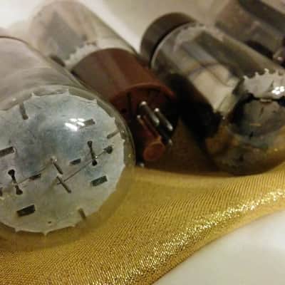 ONE (1) RCA GE etc. 5R4GYA or 5R4GYB brown base Balanced Rectifier Vintage Vacuum Tube AT1000 tNOS tested 1955-1965 image 2