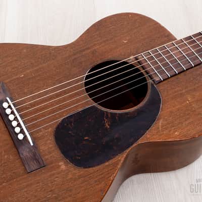 1943 Martin 0-15 Wartime Mahogany-Topped Vintage Acoustic Guitar w/ Case image 7