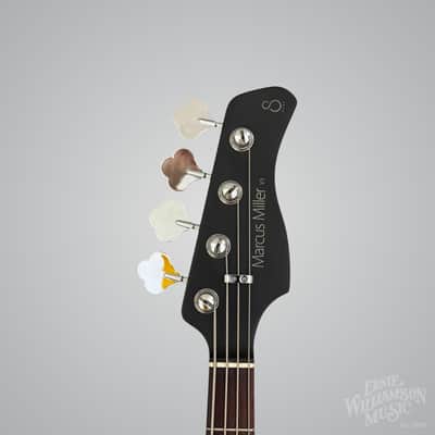 Sire V34BKS Marcus Miller V3 4-string Bass Guitar, Black Satin image 7