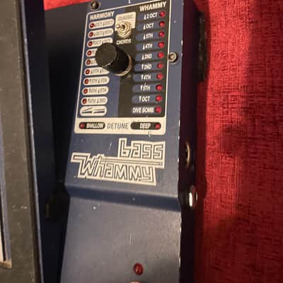 DigiTech Bass Whammy Pitch Shift Pedal 2014 - Present - Blue image 3