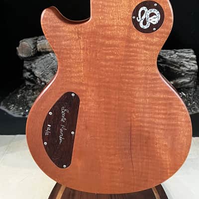 !Nik Huber: PAIR Bernie Marsden Signed Goldtop and Figured Maple Top Limited Edition 2023 - Light Relic Goldtop and Light Relic Flame Top Matched Pair No. 12/12 image 15