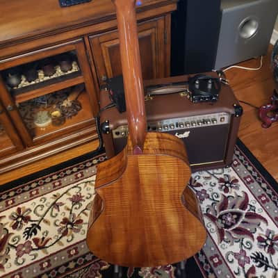 Breedlove C2/k | 1996 Serial No. 96-175 | 100 Cedar & Flamed Koa | Signed Steve Henderson image 16