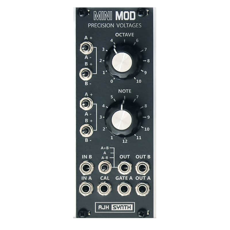 AJH Synth MiniMod Precision Voltages Eurorack Module (Black) image 1