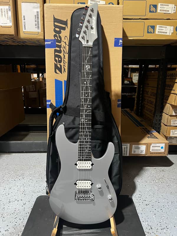 Ibanez TOD10 Tim Henson Signature Electric Guitar - Classic Silver image 1
