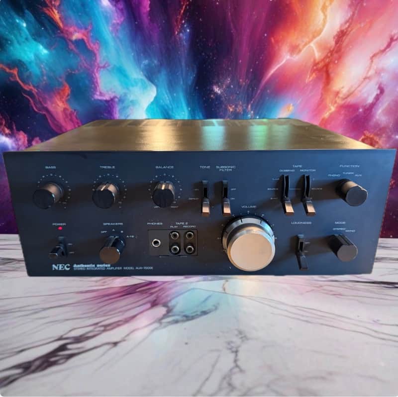 NEC AUA-7000E Authentic Series Stereo Integrated Amplifier X Rare Serviced 45WPC