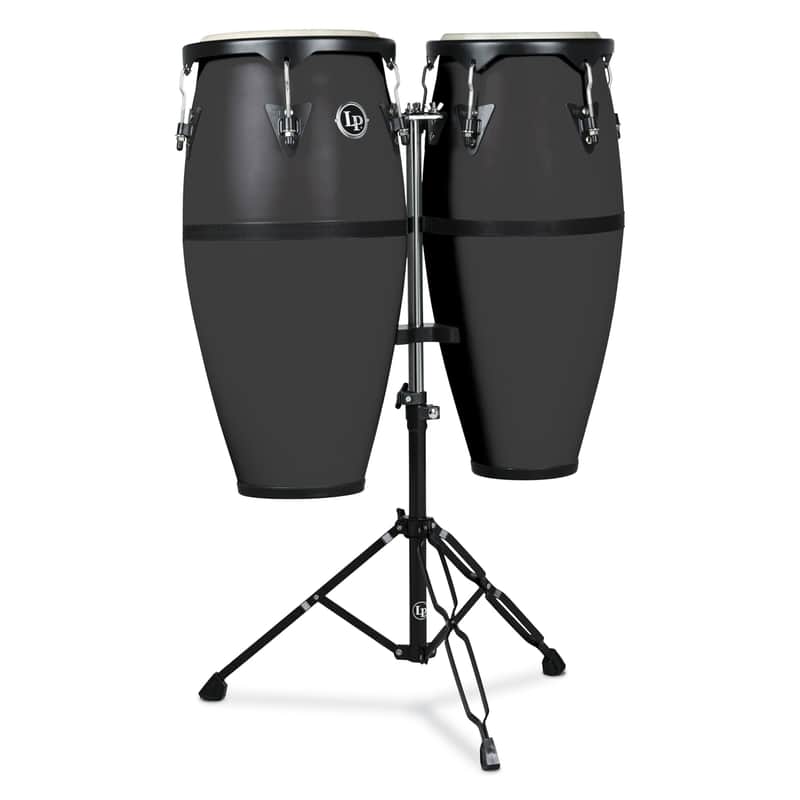 Latin Percussion LP646D-OX Discovery Congas 10" & 11" Black Onyx - Conga image 1
