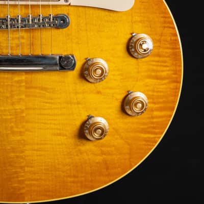 2014 Gibson Custom Shop 1958 Les Paul Standard Reissue - Lemon Burst image 3