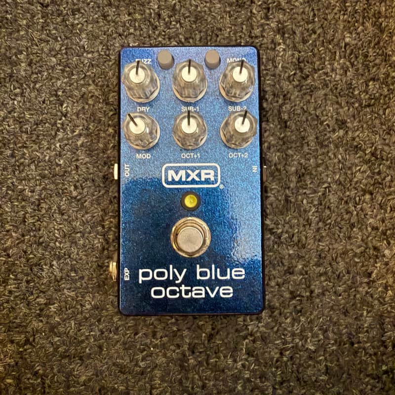 MXR M306 Poly Blue Octave 2022 - Present - Blue image 1
