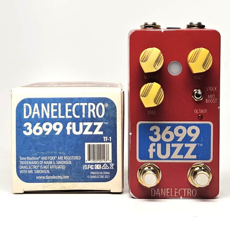 Danelectro 3699 Fuzz, Mint Condition with Box & Paperwork! image 1
