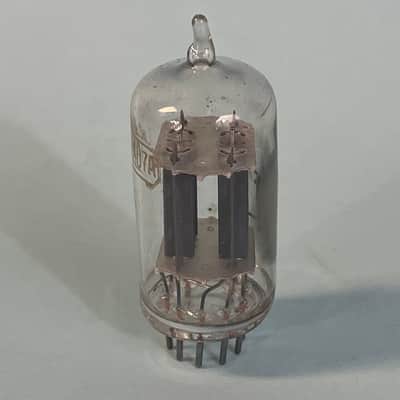 1960s RCA 12AU7A ECC82 Vintage Long Plate Getter Preamp Tube! T153 image 3