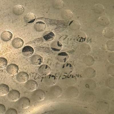 Zildjian Z Custom 14" Hi-Hats Hi Hat Cymbals  Made in USA 1150 1400 Grams image 6