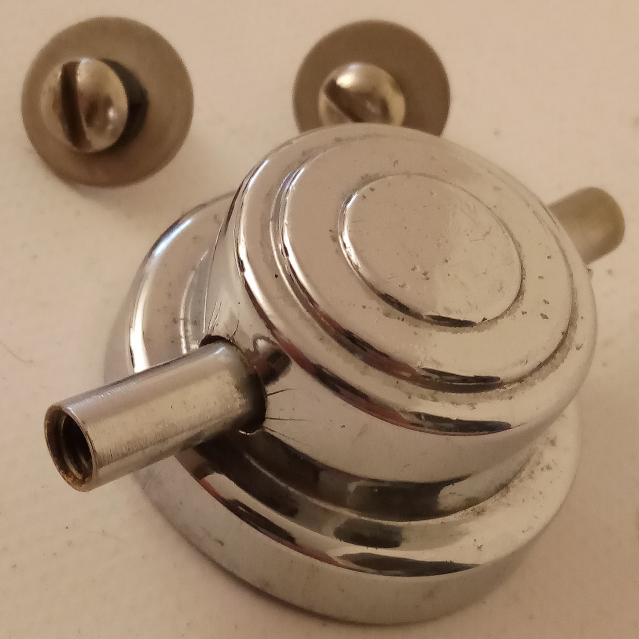Geo Way/Camco Oaklawn Snare Drum Turret Lug Aristocrat George Vintage 50s-60s US — main photograph