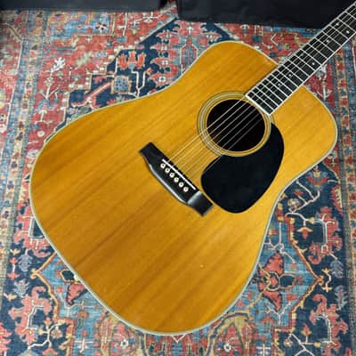 *Video* Martin D-35 Natural Dreadnought X-Braced All Solid Woods w/Hard Case - 1980 image 3