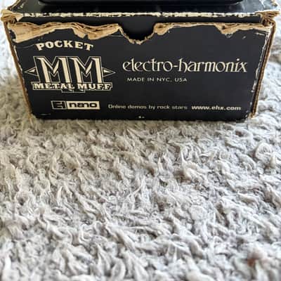Electro-Harmonix Pocket Metal Muff Distortion with Mid Scoop 2008 - 2020 - Black image 3