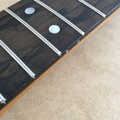 Lefty High End Warmoth Tele Neck Plekk’d USA MOP Inlays Loaded Ziricote Fretboard Roasted Maple Telecaster! image 10