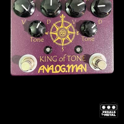Analogman King of Tone V4 with Four Jack and Toggle Options-x19120 image 8