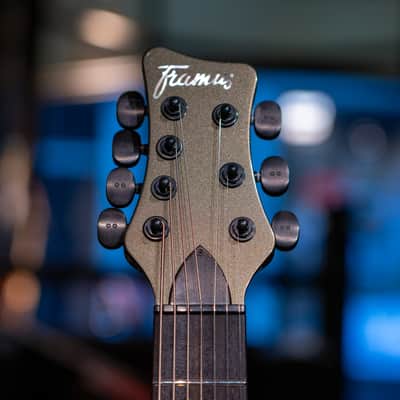 Framus Masterbuilt Stormbender 7-String Devin Townsend Signature – Olive Green Metallic image 7