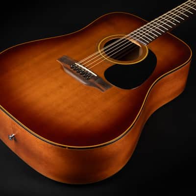 1988 K. Yairi YW11-12 - Vintage Sunburst Satin | Vintage Japan 12-String Dreadnought Acoustic Guitar | OHSC image 7