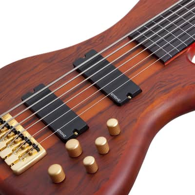 Schecter Stiletto Studio-6 FL Honey Satin image 4