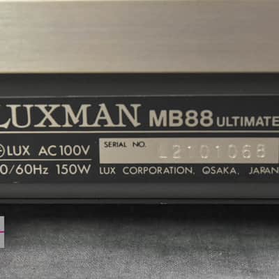 LUXMAN MB88 ULTIMATE Tube Amplifier PAIR in Excellent Condition image 25