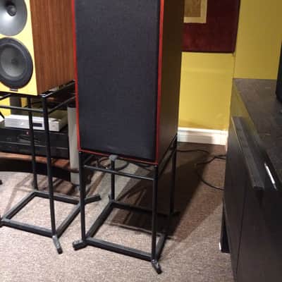Stirling BBC LS3/6 Rosewood Speakers Monitors PAIR w/ Stands - Demo Units - Rogers Harbeth Tannoy image 5
