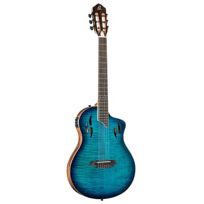 Ortega RTPDLX-FMA Acoustic/Electric Classical Guitar image 2
