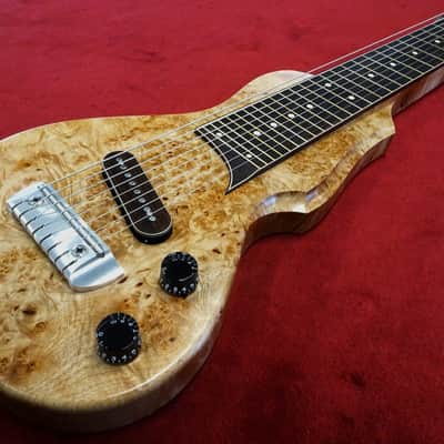 Rukavina 8 String Ripple Lap Steel -- 24" Burled Maple image 7