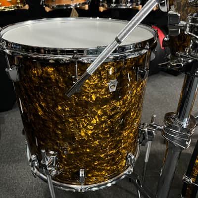 Ludwig Neusonic MOD 2 10/12/16/22" Drum Set Kit in Butterscotch Pearl from NAMM 2023 image 5