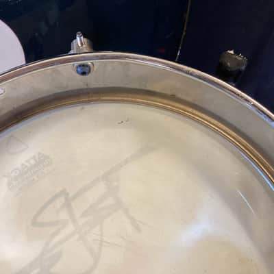 Terry Bozzio's DW - 2.5x12" Piccolo Tom, Autographed "D" 1990s - Chrome image 12
