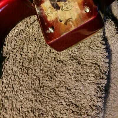 Fender THE STRAT 1980 Candy Apple Red VINTAGE GUITAR image 12