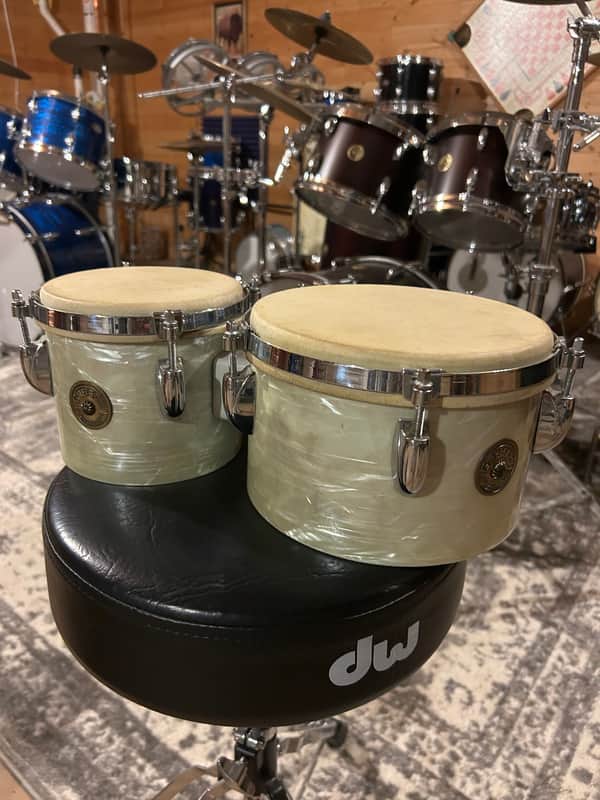 Gretsch Bongos 1958 - White Marine Pearl image 1