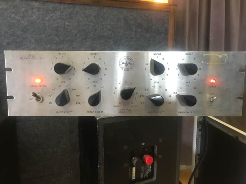 Super Rare,  Vintage LANG  PEQ-1, Tube Eq, 1960’s , serial #113, collectors item! image 1