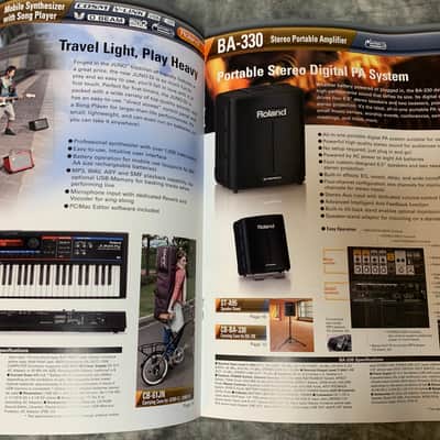 Roland Catalog 2009 V-Drum VE-20 FRV-1 image 2