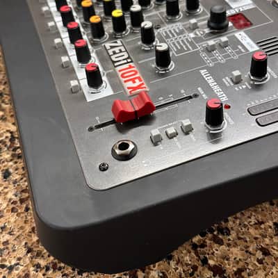 Allen & Heath ZEDi-10FX Compact 10-Input Hybrid Mixer/USB Interface with Effects 2016 - Present - Black image 1