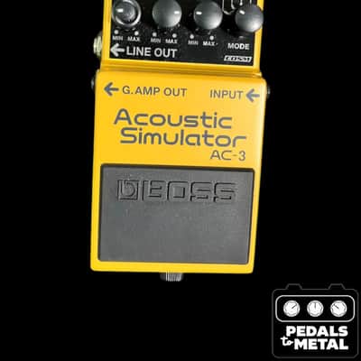 Boss AC-3 Acoustic Simulator Pedal | Reverb