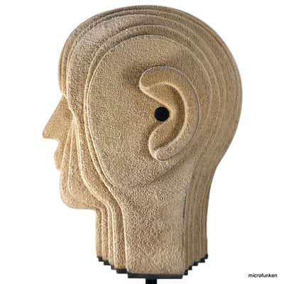 AKG D99-C "Harry" 70s Rare Vintage Binaural Dynamic Microphone. D 99 C image 6