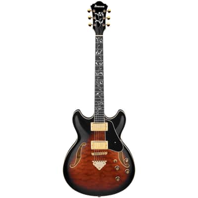 AS93QMSP-DBS Dark Brown Sunburst Ibanez image 3