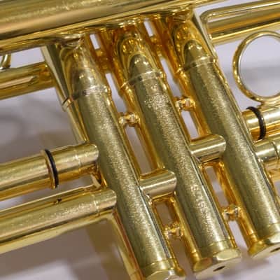 Schilke S42L Gold plated Bb Trumpet + Beryllium and Mt Vernon Bach Bells image 7