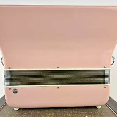 Generalfisa Pink *Vintage 48 Bass 17" Accordion* [EXCELLENT] George Riddle 1970s/80s - Pink image 6