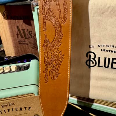 Blue Bell Straps ZOZO Special Collection EXCLUSIVE for Al’s Music Factory - VINTAGE WHISKEY image 4